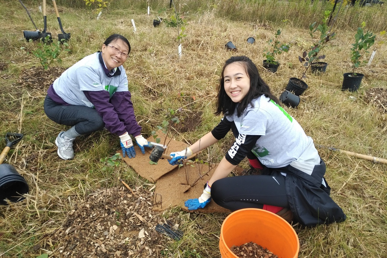 TD Tree Days Planting at Valleywood North